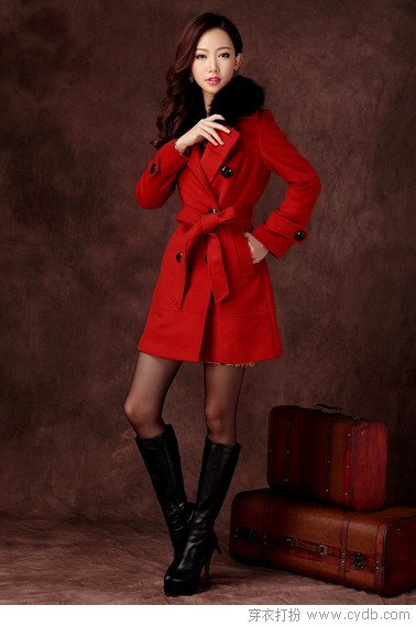 令人惊艳的红色系外套